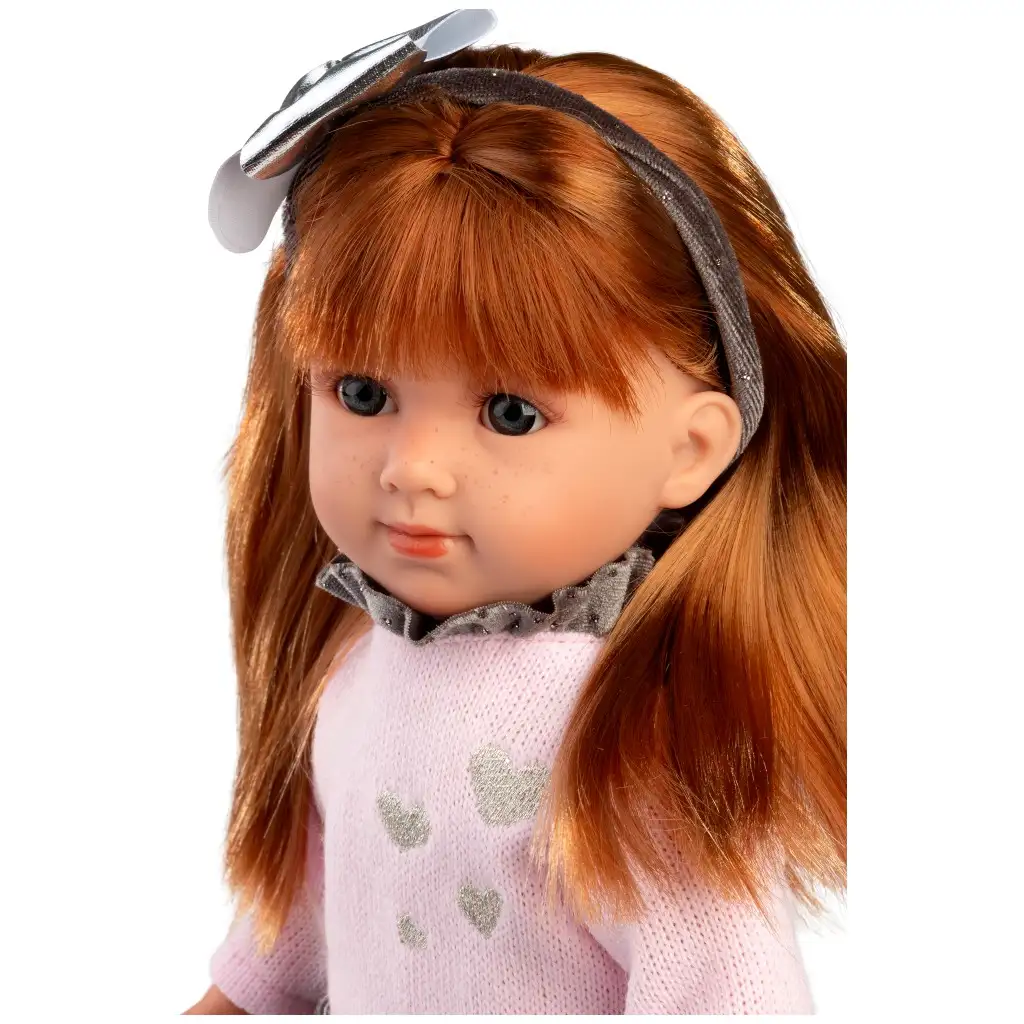 imagen de Llorens: Nicole muñeca de 35 cm en falda negra 3