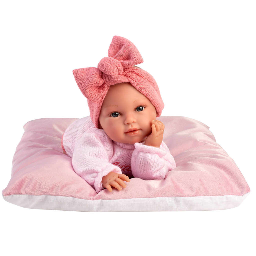 imagen de Llorens: Olivia muñeca llorona de 38 cm con almohada 3