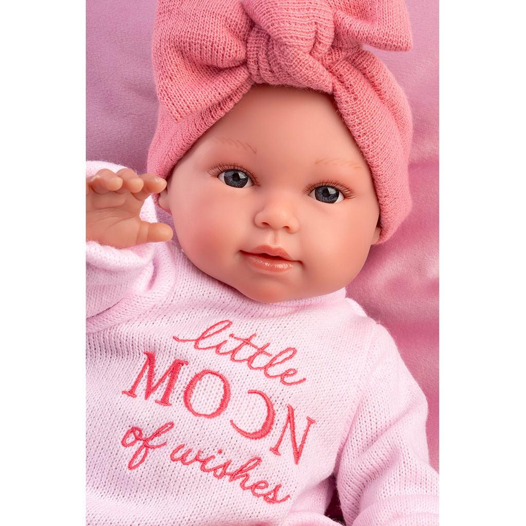 imagen de Llorens: Olivia muñeca llorona de 38 cm con almohada 4