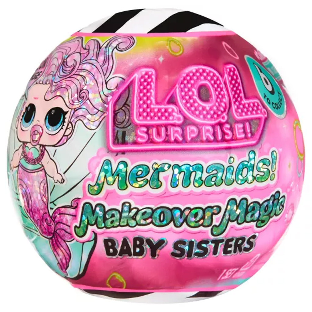 imagen de L.O.L. Surprise: Makeover Magic Sirena bebé - cambia de color 1
