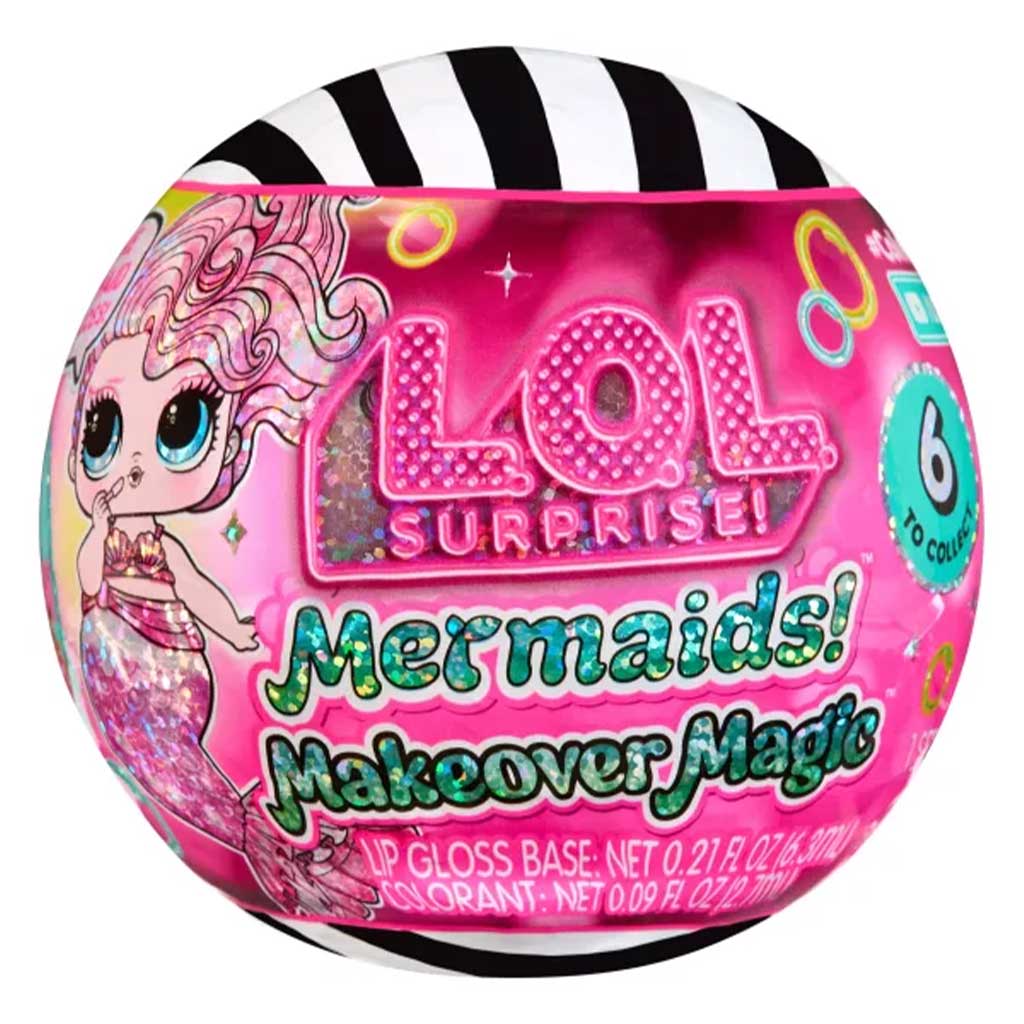 imagen de L.O.L. Surprise Makeover Magic Sirena sorpresas - brillo labial 1