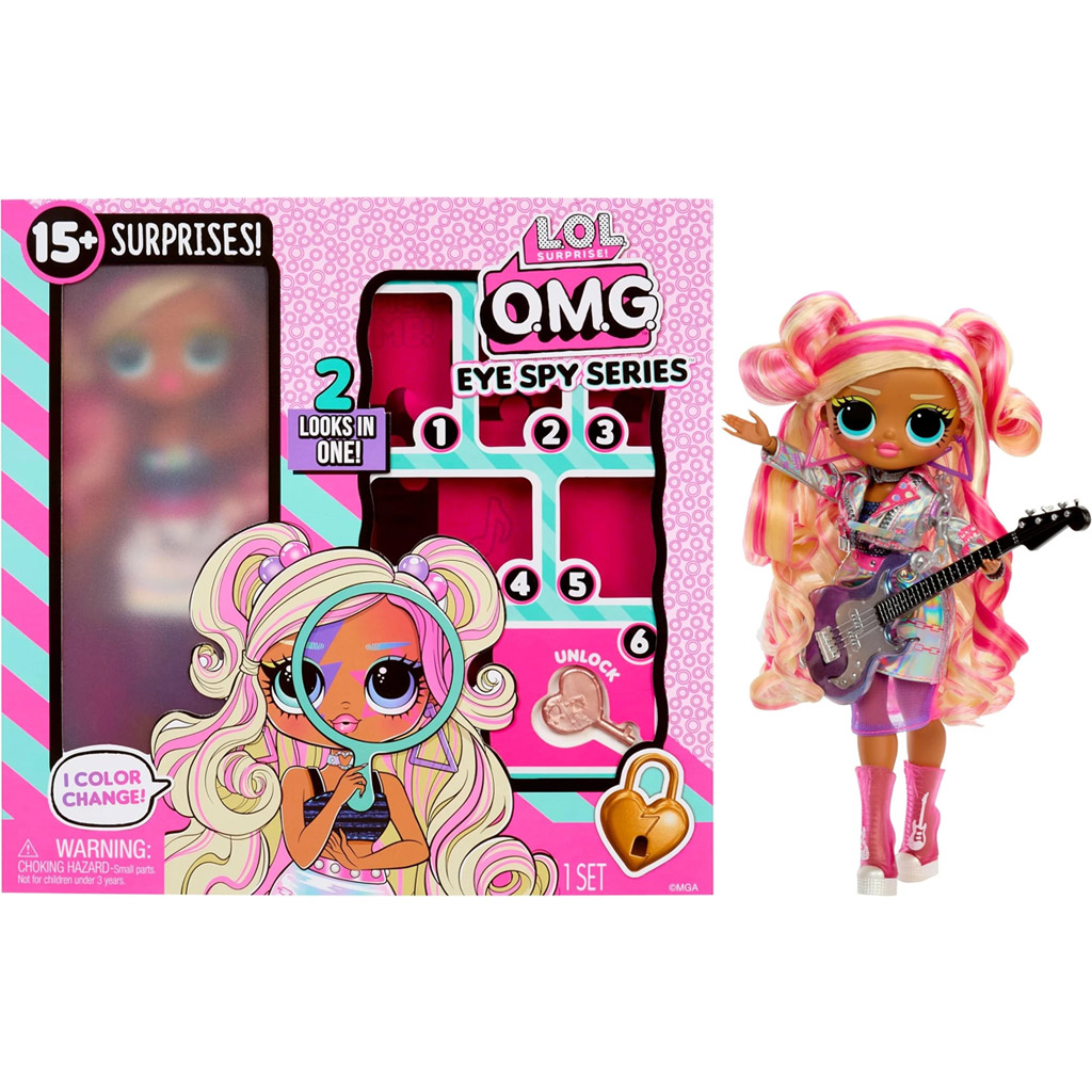 imagen de L.O.L. Surprise OMG Eye Spy rockstar muñeca 1