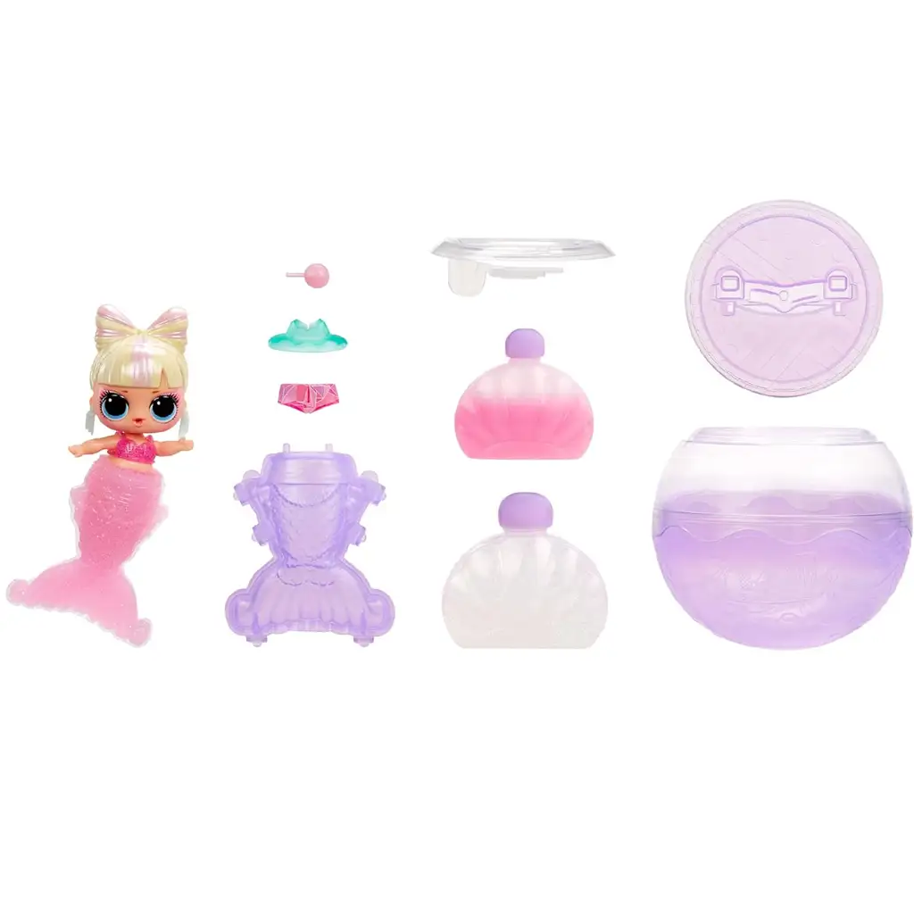 imagen de L.O.L. Surprise: Sorpresa de sirena pequeños hazlo tú mismo con cola de sirena que cambia de color 1ud 2
