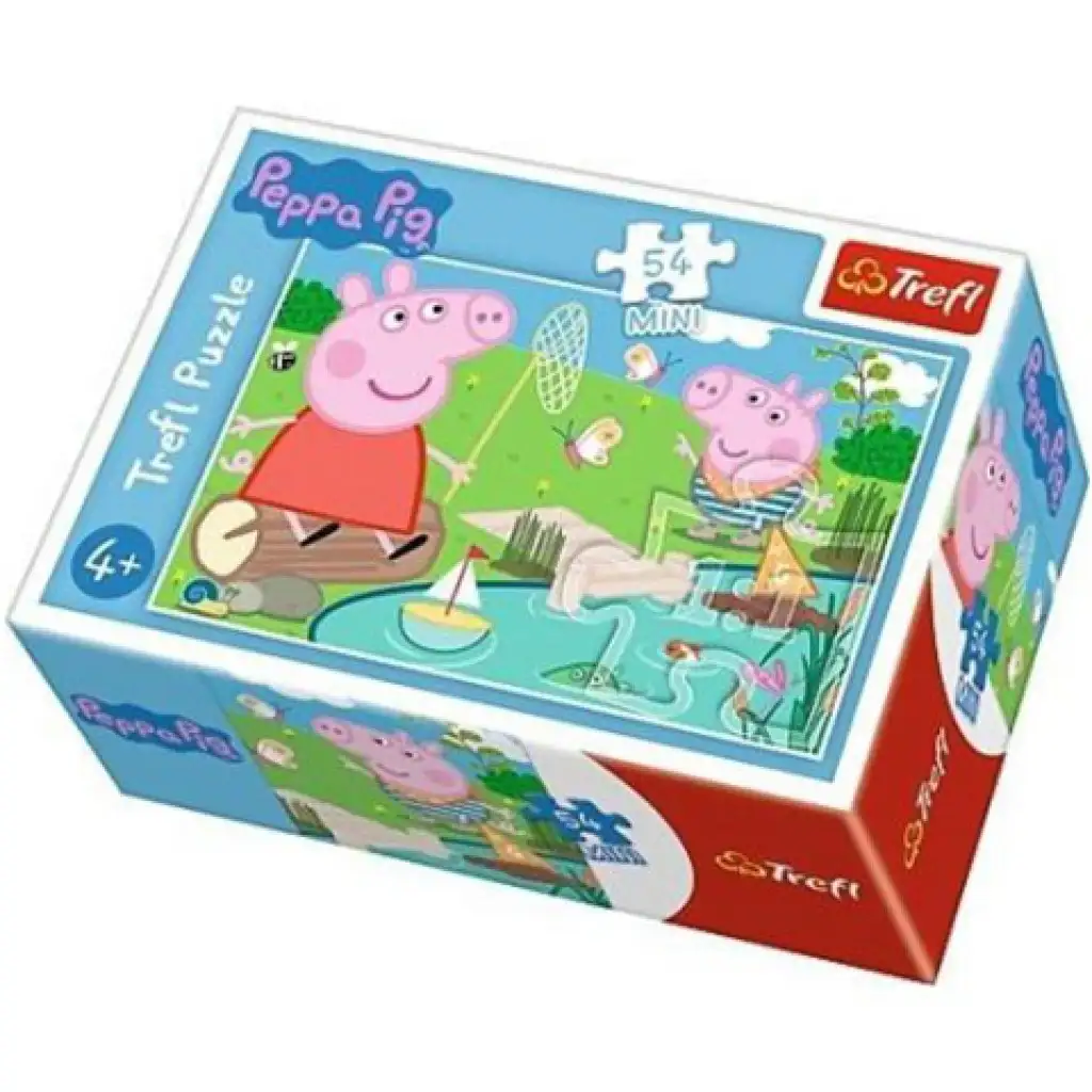 imagen de Los mejores días de Peppa Pig 54 piezas mini puzzle 4 tipos - Trefl 2