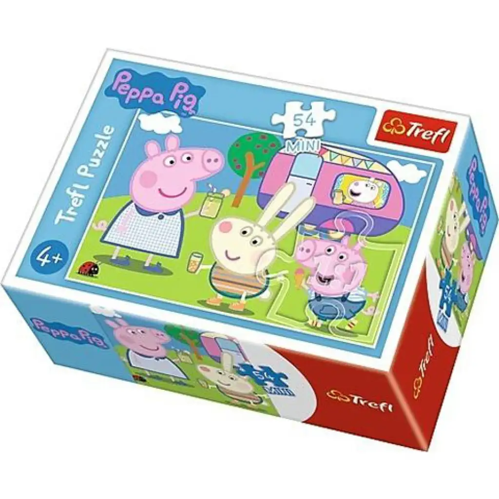 imagen de Los mejores días de Peppa Pig 54 piezas mini puzzle 4 tipos - Trefl 4
