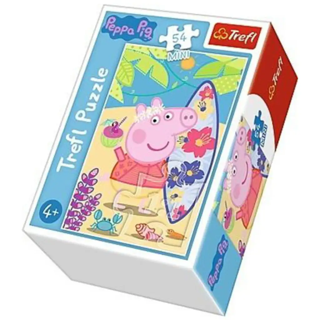 imagen de Los mejores días de Peppa Pig 54 piezas mini puzzle 4 tipos - Trefl 5