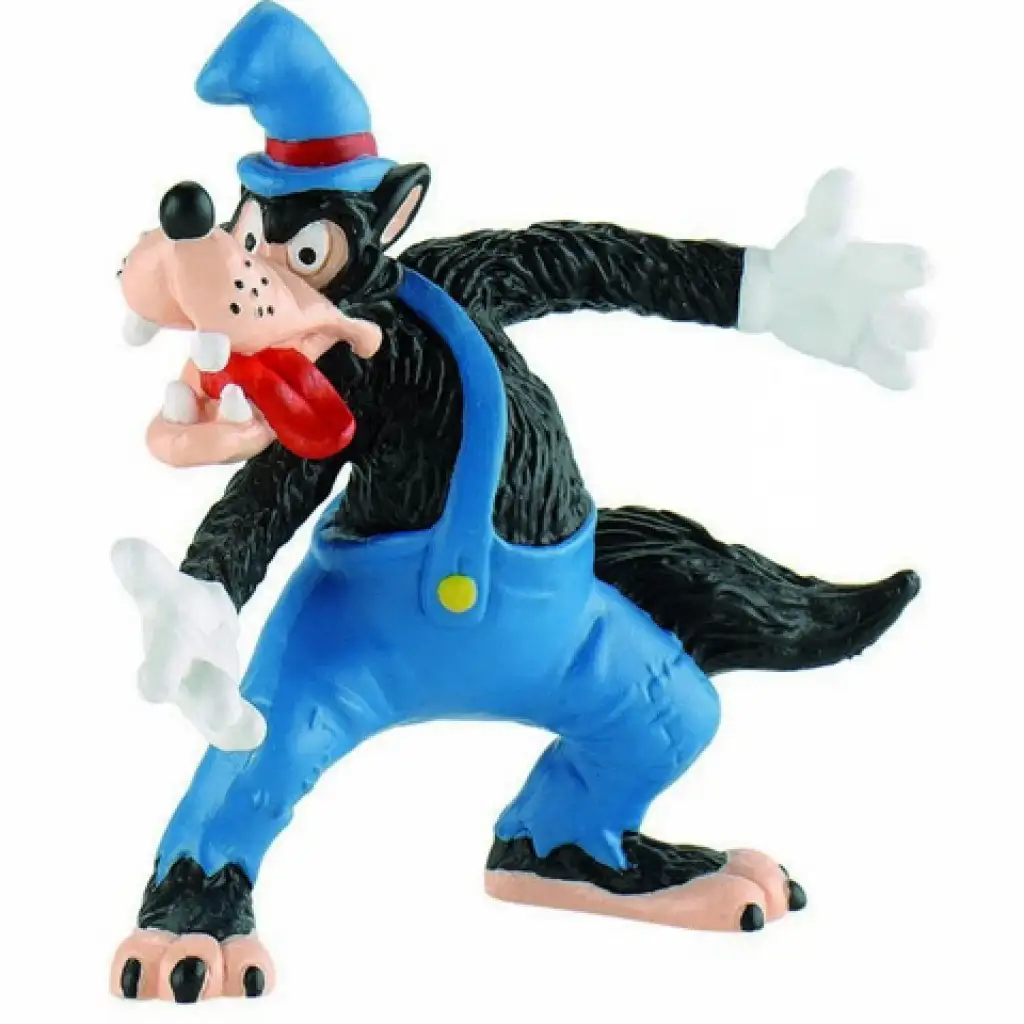 imagen de Los tres cerditos: Figura de juego Ede lobo - Bullyland 1