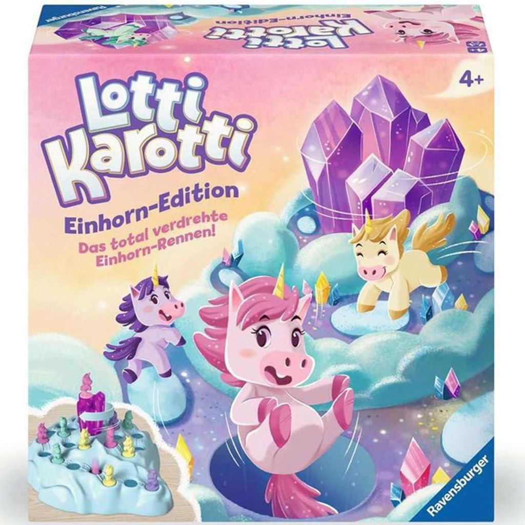 imagen de Lotti Karotti unicornios juego de mesa - Ravensburger 1