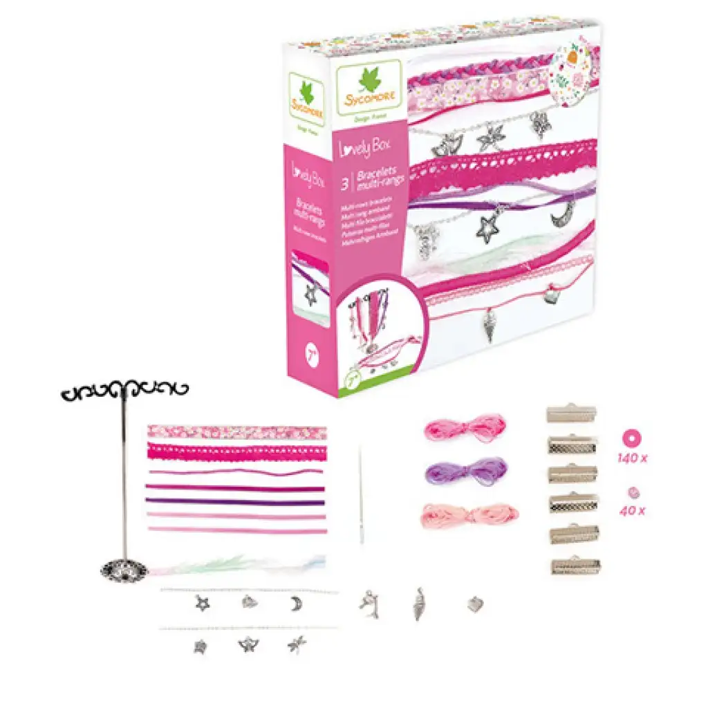 imagen de Lovely Box set de creación de pulseras 3 pulseras 2