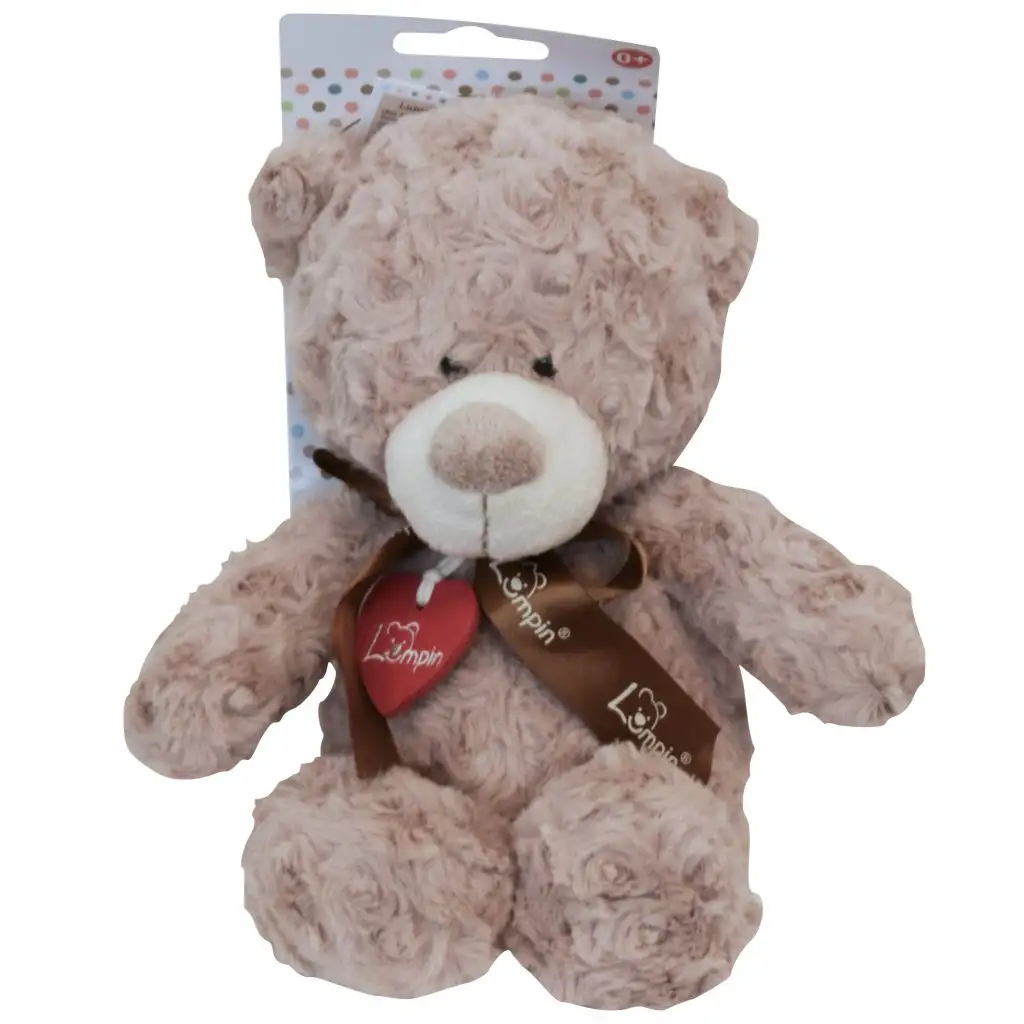 imagen de Lumpin peluche oso de peluche con corbata 33cm 1