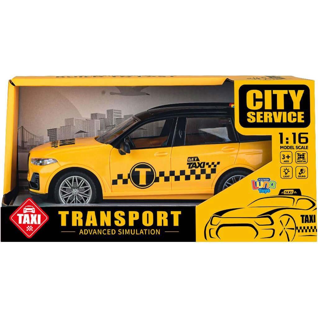 imagen de Luna: BMW X7 taxi urbano con luz y sonido 1/16 1