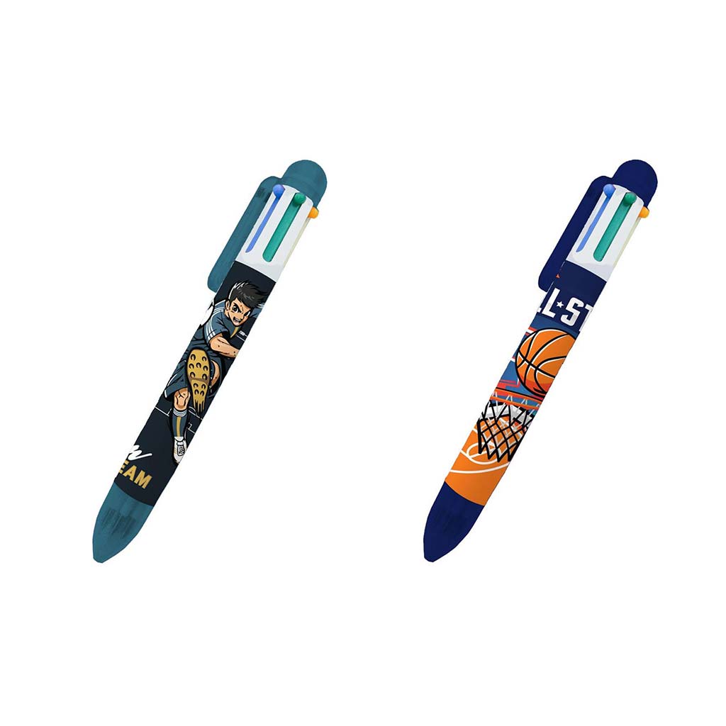 imagen de Luna: Bolígrafo de 6 colores con diseño de Must Team para niños 1ud 2