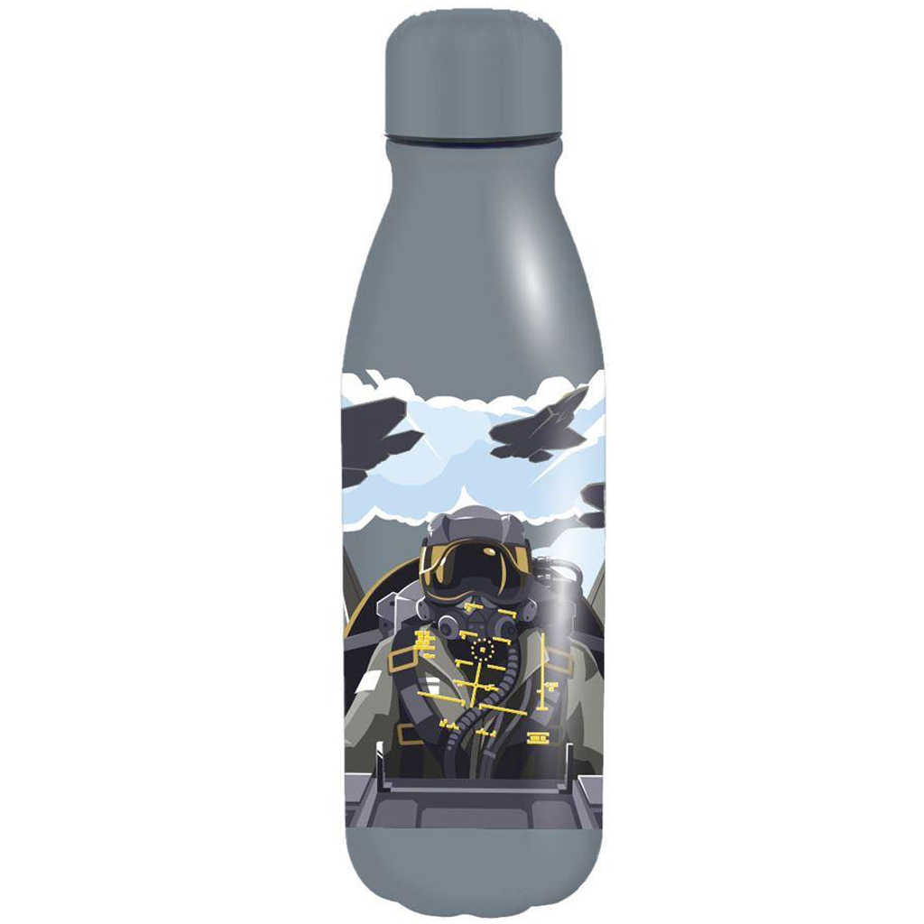 imagen de Luna: Botella de aluminio Must Team en varias versiones 550ml 1ud 2