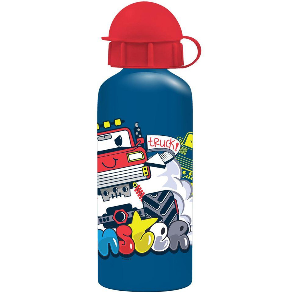 imagen de Luna: Botella de aluminio Must Team para niños en varias versiones 500ml 1ud 2