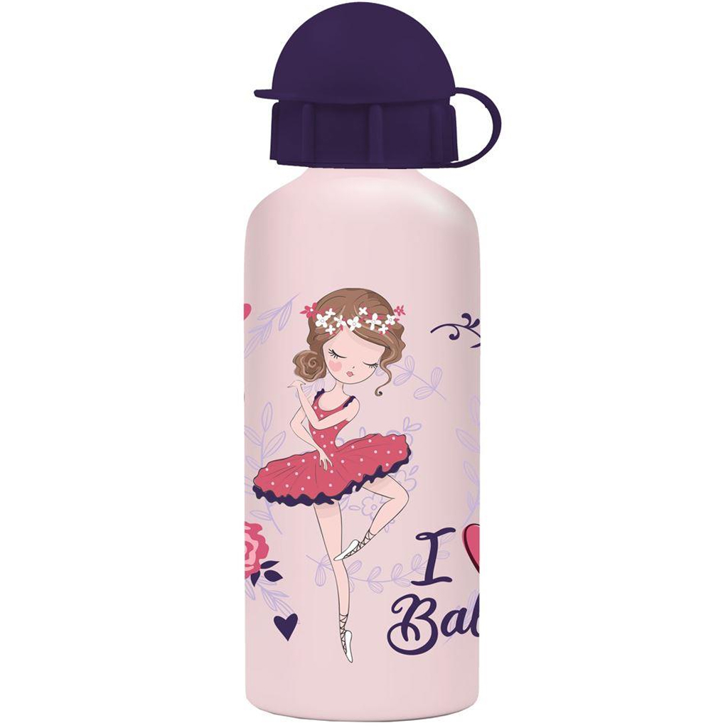 imagen de Luna: Botella de aluminio para niñas Must Team en varias versiones 500ml 1ud 4