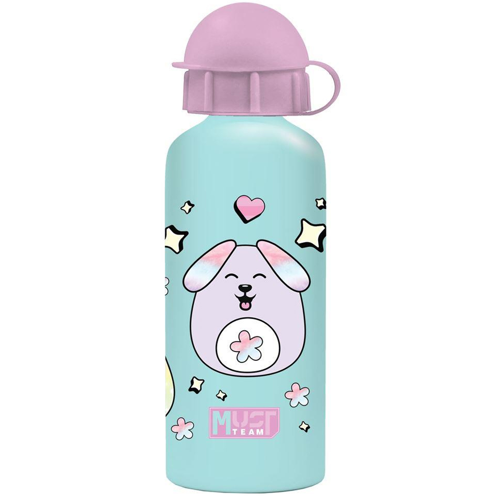 imagen de Luna: Botella de aluminio para niñas Must Team en varias versiones 500ml 1ud 5