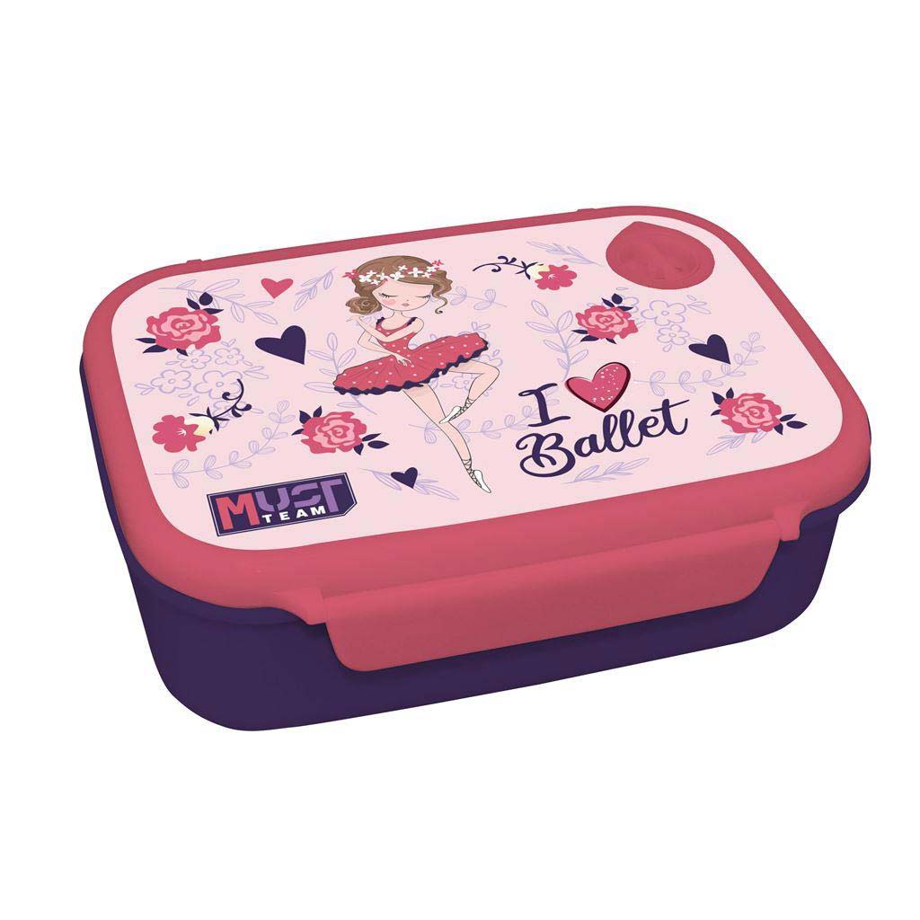 imagen de Luna: Caja de almuerzo de plástico de Must Team para niñas en varias versiones 800ml 1ud 2