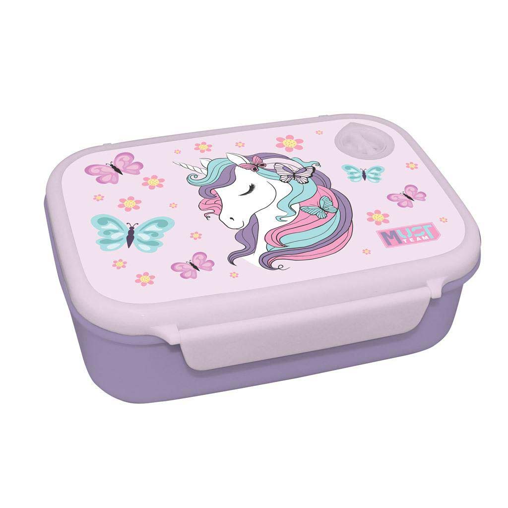 imagen de Luna: Caja de almuerzo de plástico de Must Team para niñas en varias versiones 800ml 1ud 5