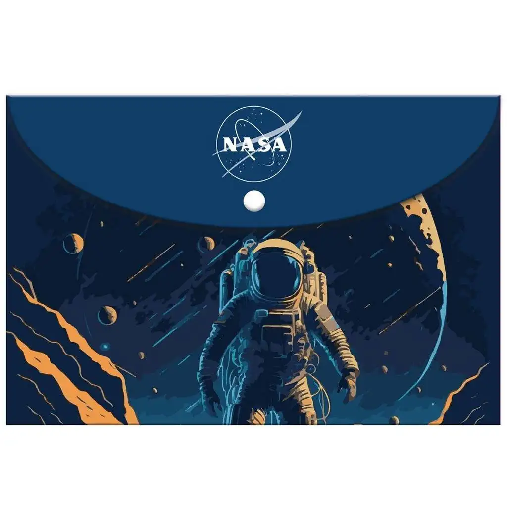 imagen de Luna: Carpeta A4 con broche de la NASA 1