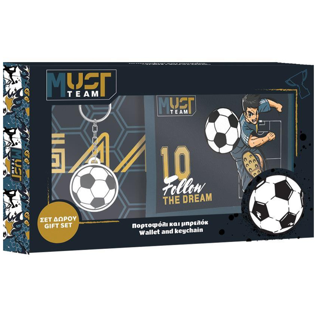 imagen de Luna: Cartera de fútbol Must Team con llavero de regalo 1