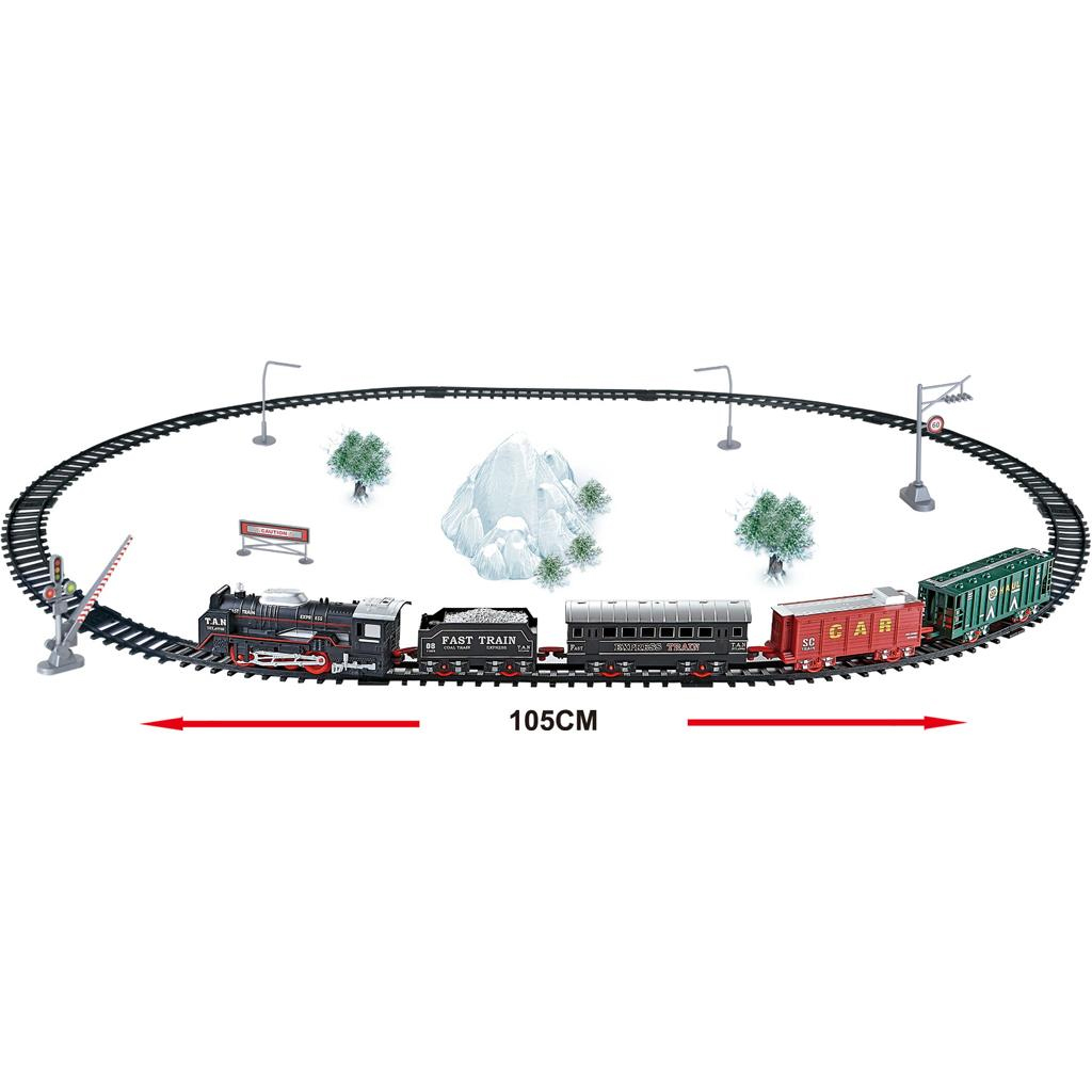 imagen de Luna: Conjunto de tren clásico de 20 piezas con luz y sonido 2