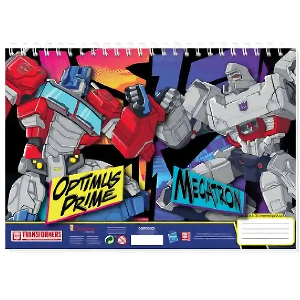 imagen de Luna: Cuaderno de bocetos Transformers A4 en dos versiones 1ud 2