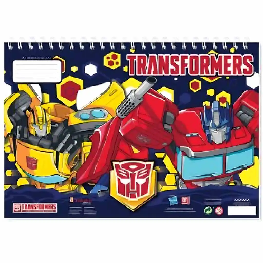 imagen de Luna: Cuaderno de bocetos Transformers A4 en dos versiones 1ud 1