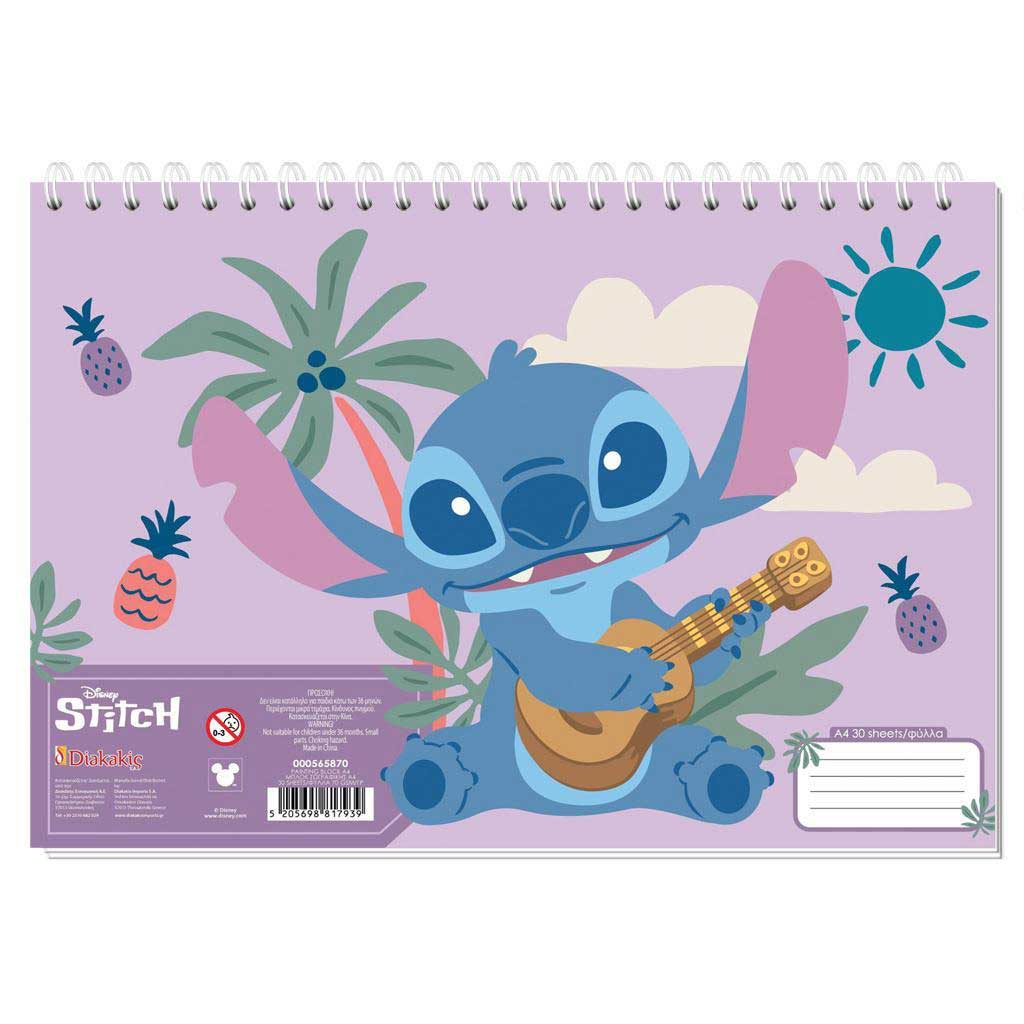 imagen de Luna: Disney Lilo&Stitch cuaderno de bocetos A4 30 hojas 1