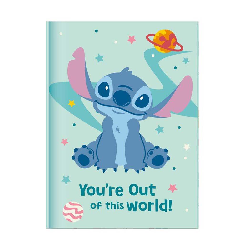 imagen de Luna: Disney Stitch Diario secreto con candado y bolígrafo pom-pom 12x18cm 60 páginas 2