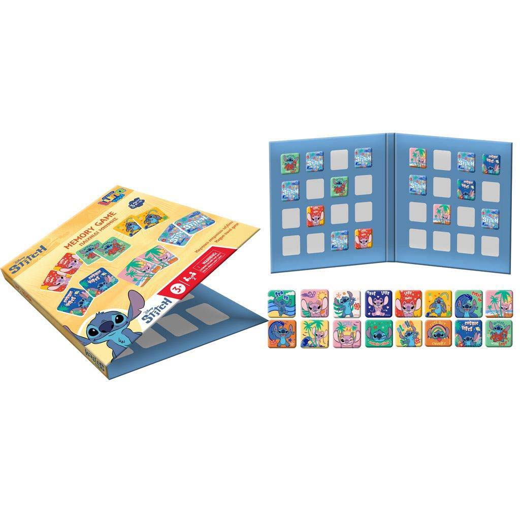 imagen de Luna: Disney Stitch Juego de memoria magnético plegable 1