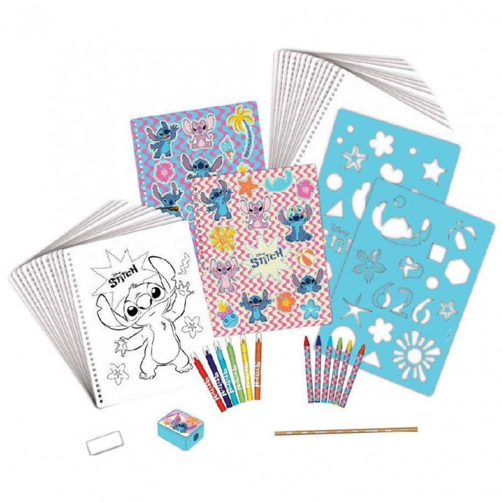 imagen de Luna: Disney Stitch set creativo y de papelería de 45 piezas 2