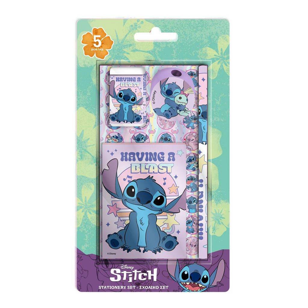 imagen de Luna: Disney Stitch set de material de escritura de 5 piezas 1
