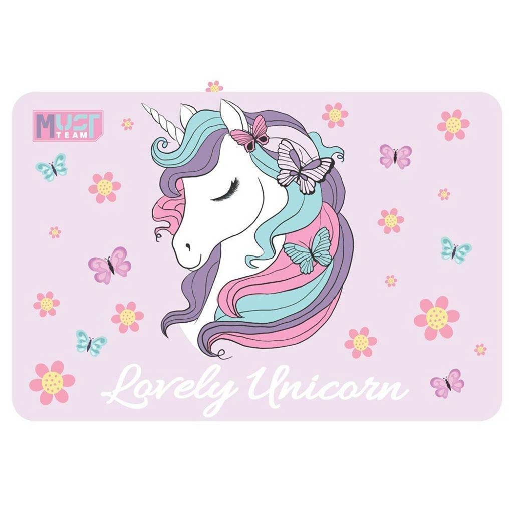 imagen de Luna: Escritorio con diseño de unicornio de Must Team 43x29cm 1