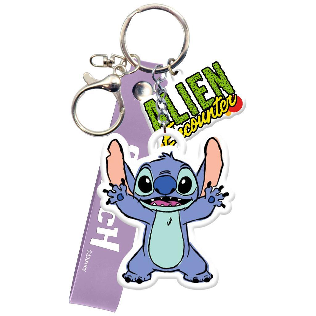 imagen de Luna: Figura de llavero Stitch sonriente 1