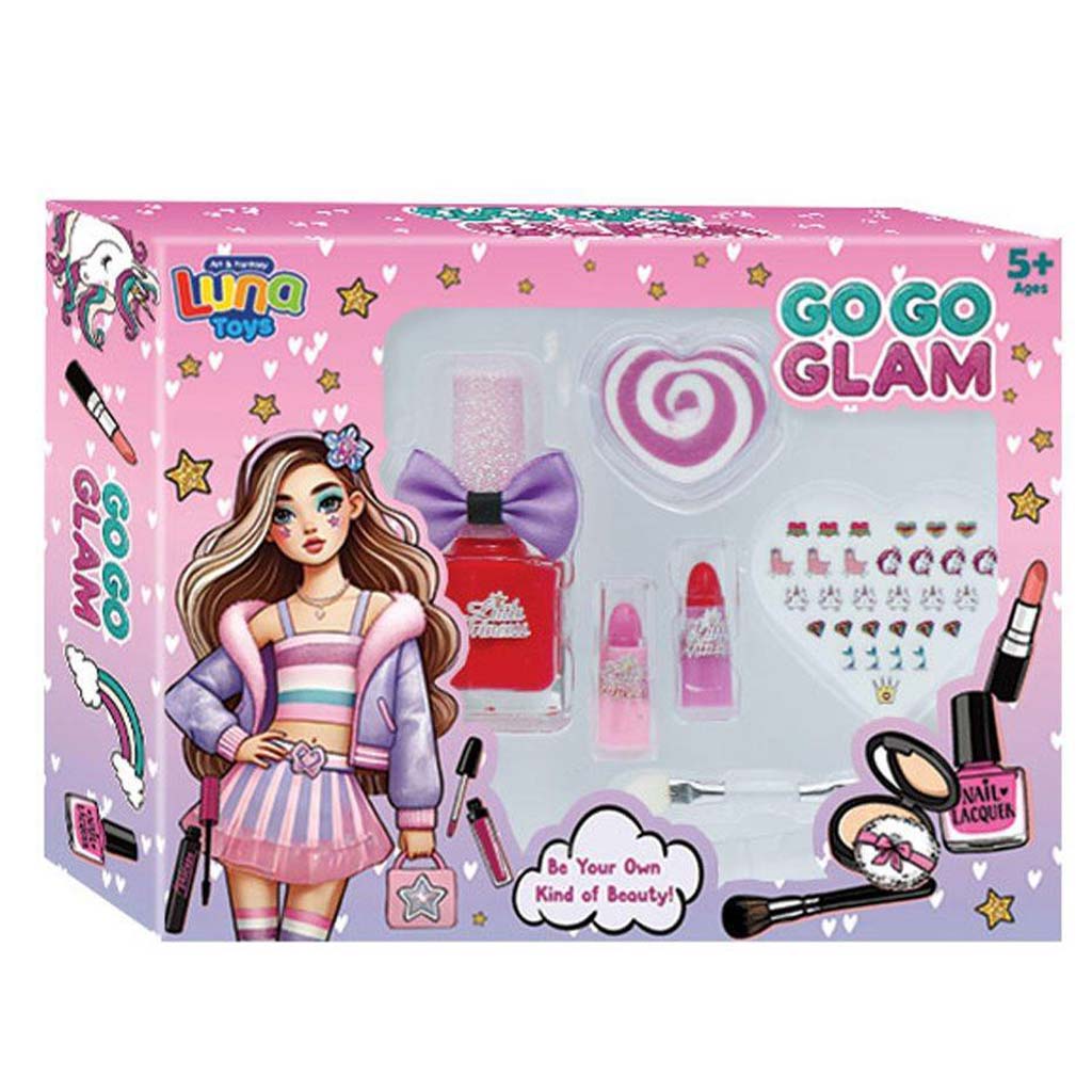 imagen de Luna: Go-Go Glam Kit de Maquillaje de 6 Piezas 1