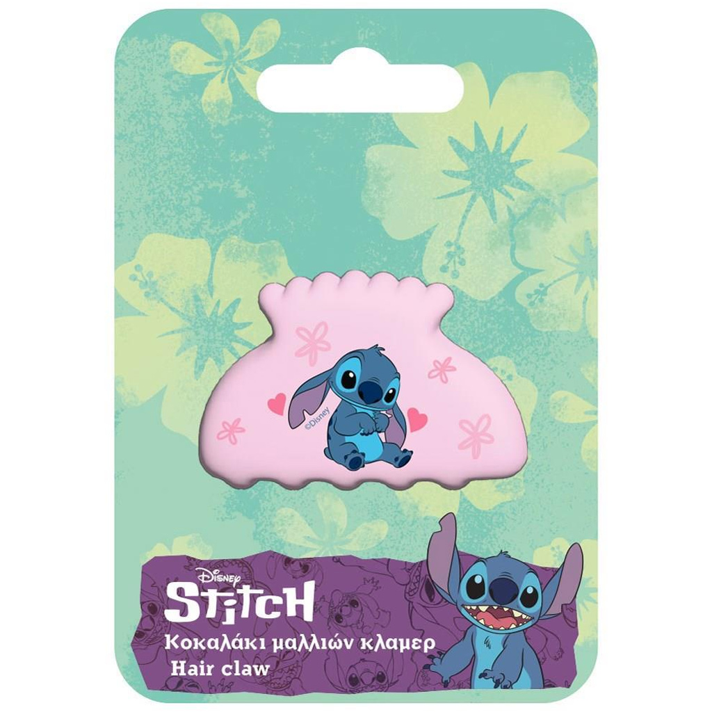 imagen de Luna: Gran pinza de pelo con estampado de Lilo & Stitch 1