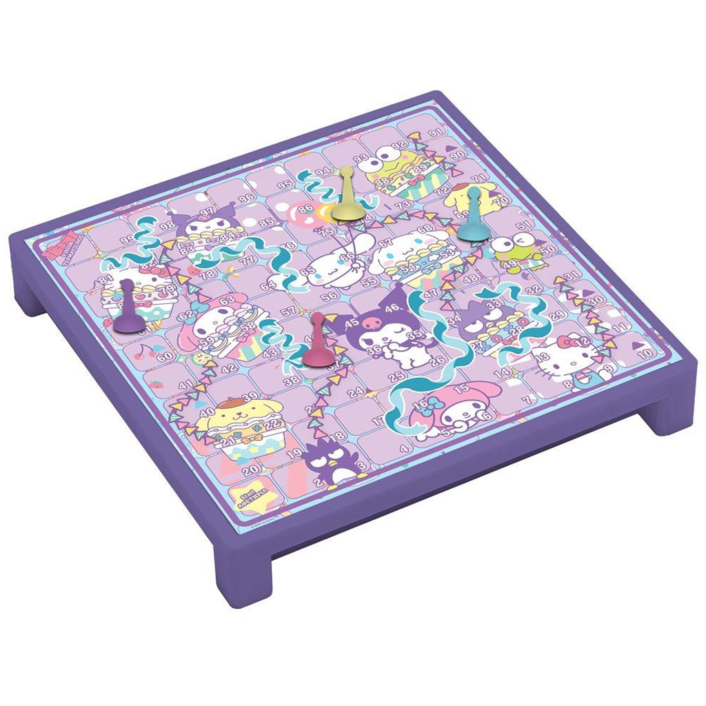 imagen de Luna: Hello Kitty 2 en 1 juego de mesa – Cuatro en raya y Serpientes y Escaleras 2