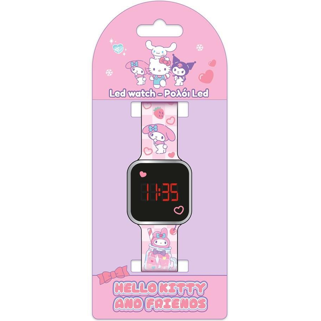 imagen de Luna: Hello Kitty My Melody reloj LED 1