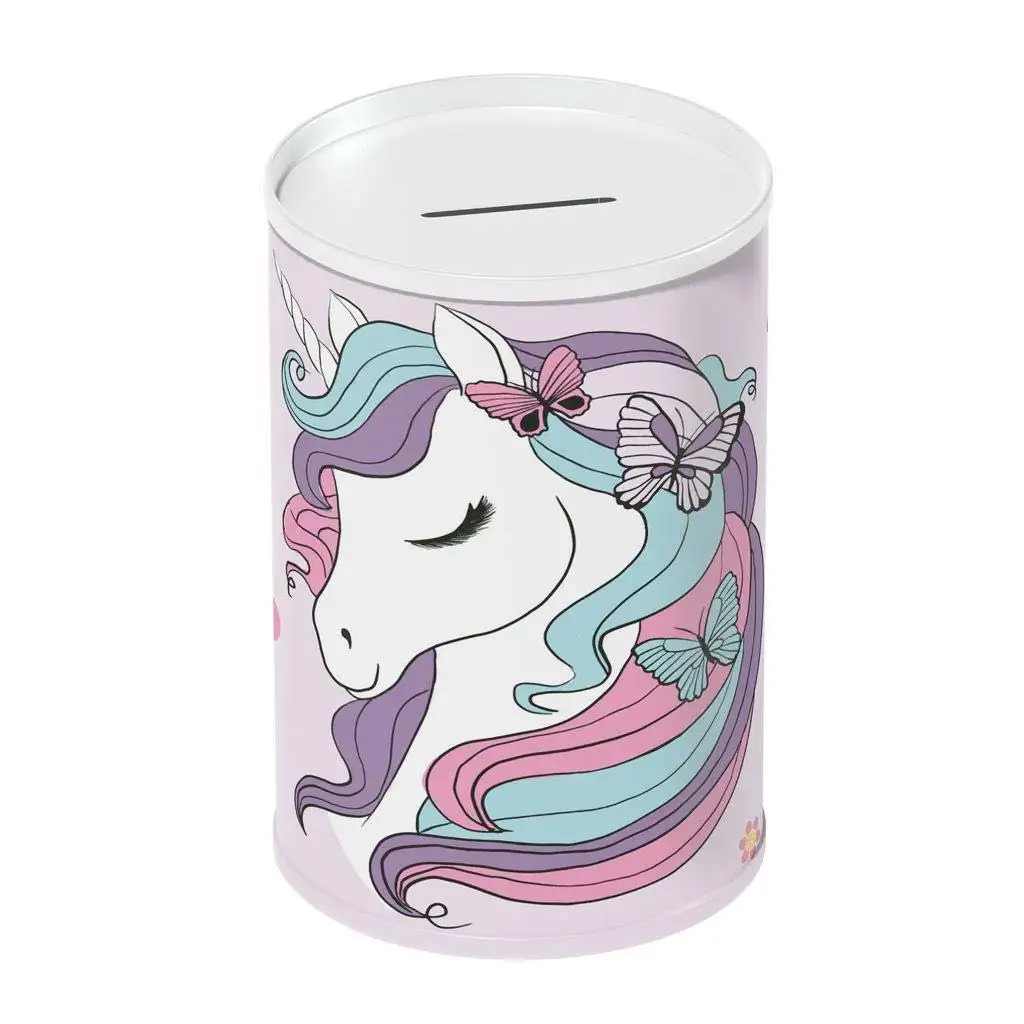 imagen de Luna: Hucha de metal Must con diseño para niño o niña 10x15cm en varias versiones 1ud 4