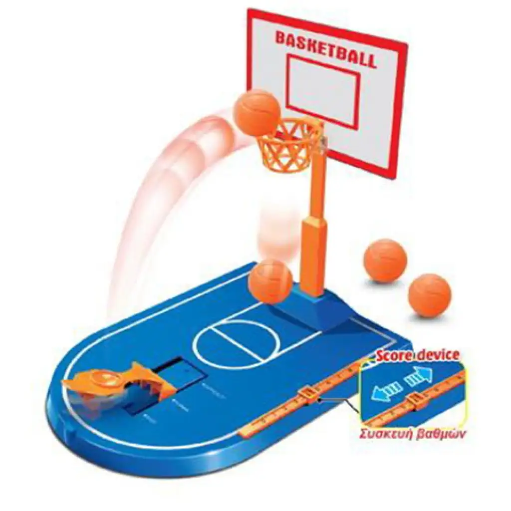 imagen de Luna: Juego de habilidad de baloncesto de mesa 27x19cm 2
