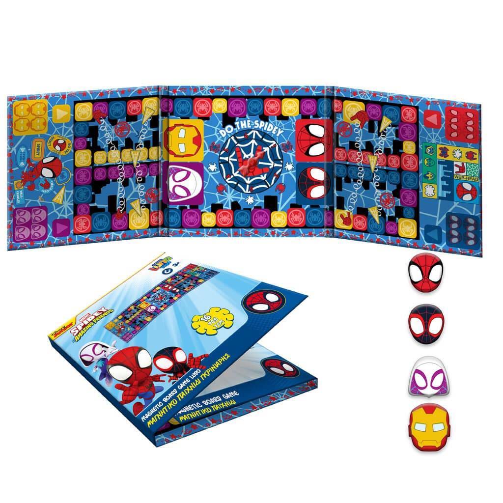imagen de Luna: Juego de mesa magnético y plegable ¿Quién ríe al final? con personajes de Spidey 1