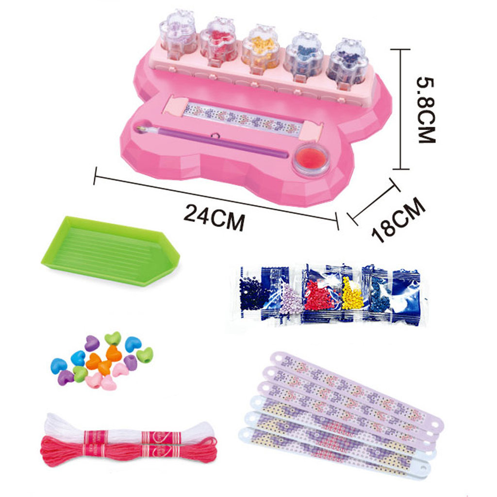 imagen de Luna: Kit creativo para hacer pulseras de diamantes DIY 2