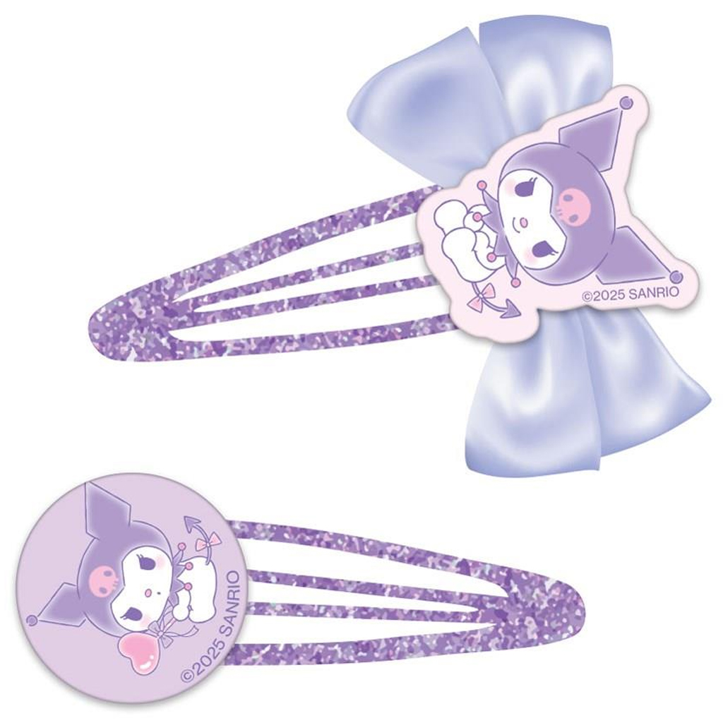 imagen de Luna: Kuromi set de 2 horquillas 2