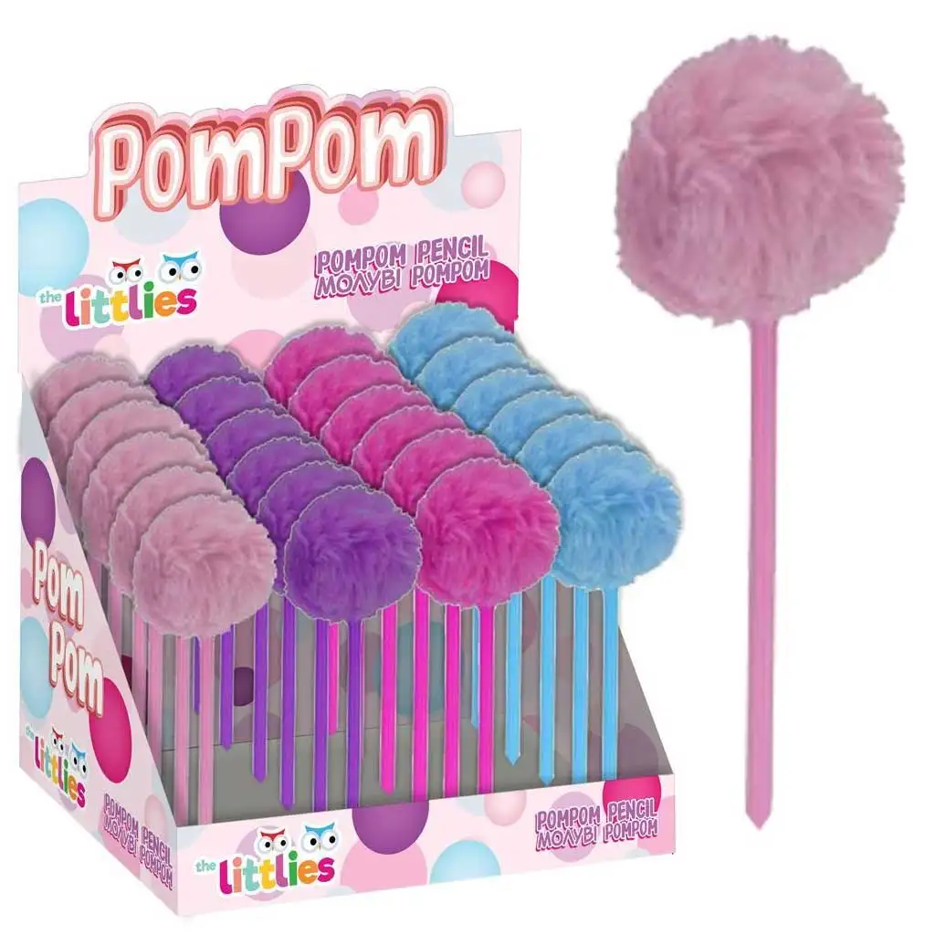 imagen de Luna: Lápiz de grafito Pom-Pom en cuatro colores 1ud 1