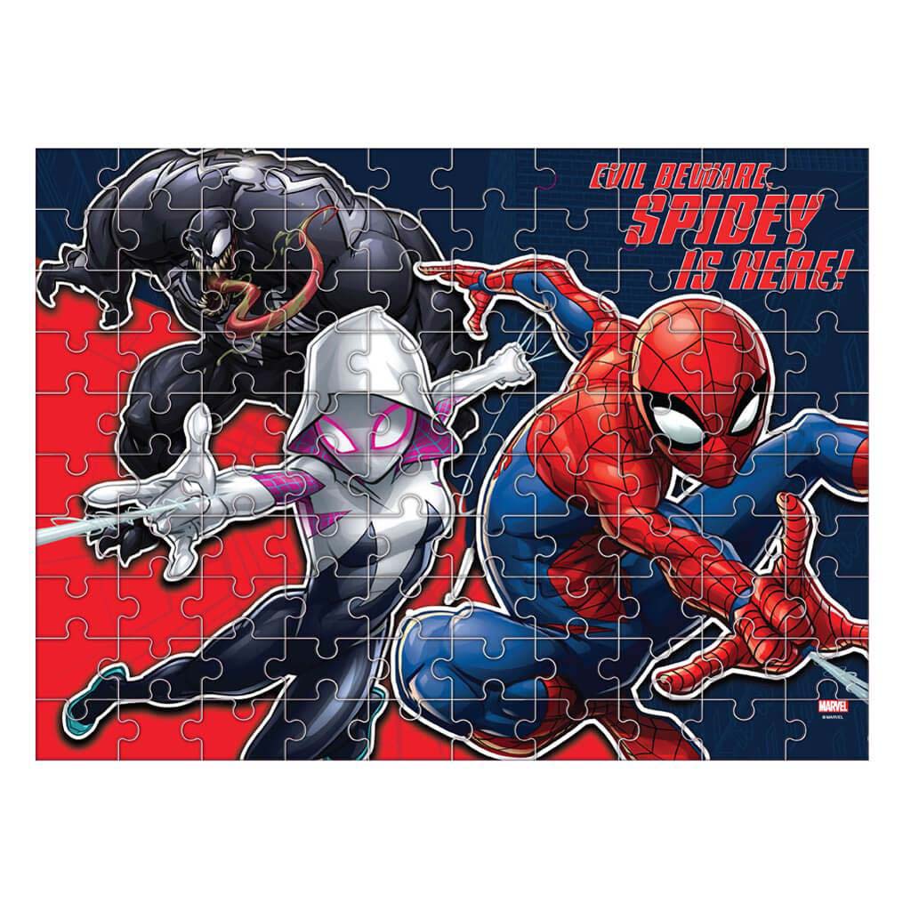 imagen de Luna: Marvel Spider-Man rompecabezas de 100 piezas que brilla en la oscuridad 2