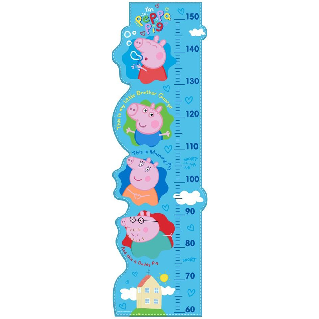 imagen de Luna: Medidor de altura de Peppa cerdo para colorear 25 piezas maxi puzzle 2