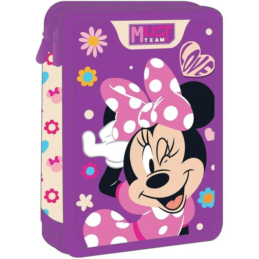 imagen de Luna: Minnie Love estuche de lápices de 2 niveles 1