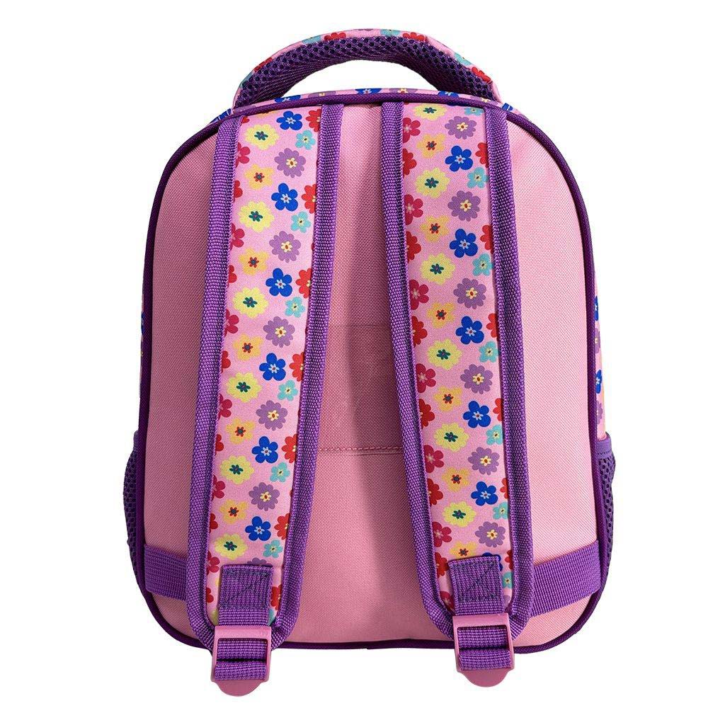 imagen de Luna: Mochila de jardín de infantes con diseño de princesas de Disney de 2 compartimentos y forma redondeada 27x10x31cm 2