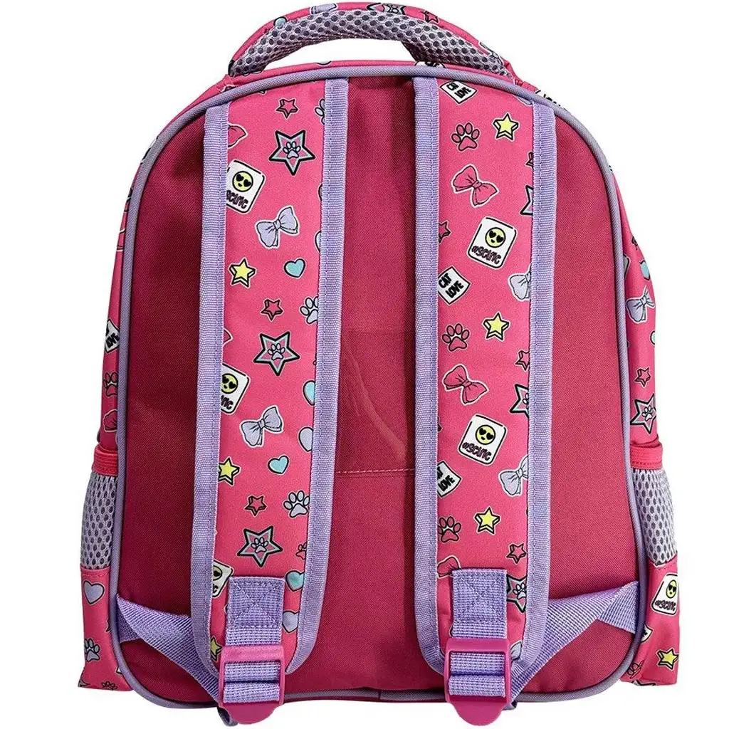 imagen de Luna: Mochila de jardín de infantes Must Team con gato con lazo redondeado de 2 compartimentos 27x10x31cm 2