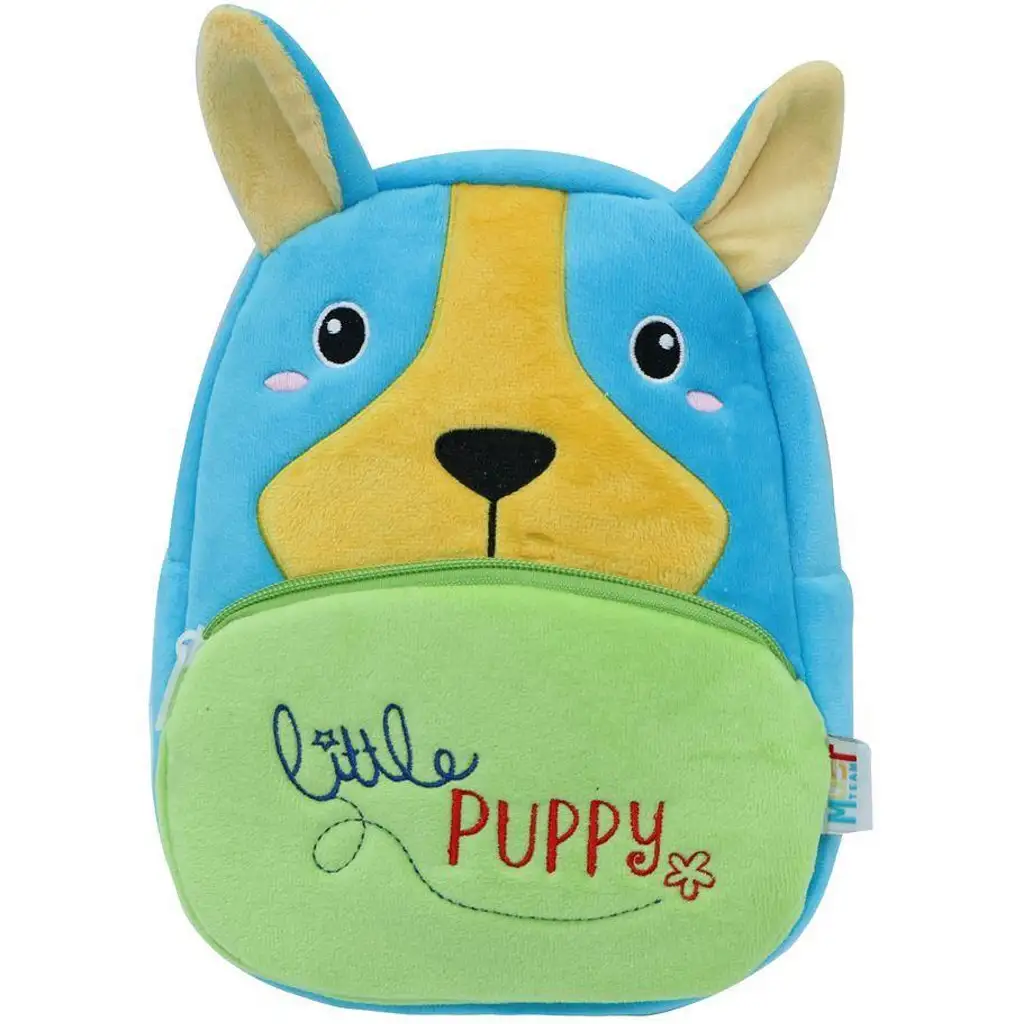 imagen de Luna: Mochila de peluche con perrito Must Team 27x10x24cm 1
